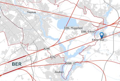 Learn more about: Aircraft noise measurement report Erkner-Süd