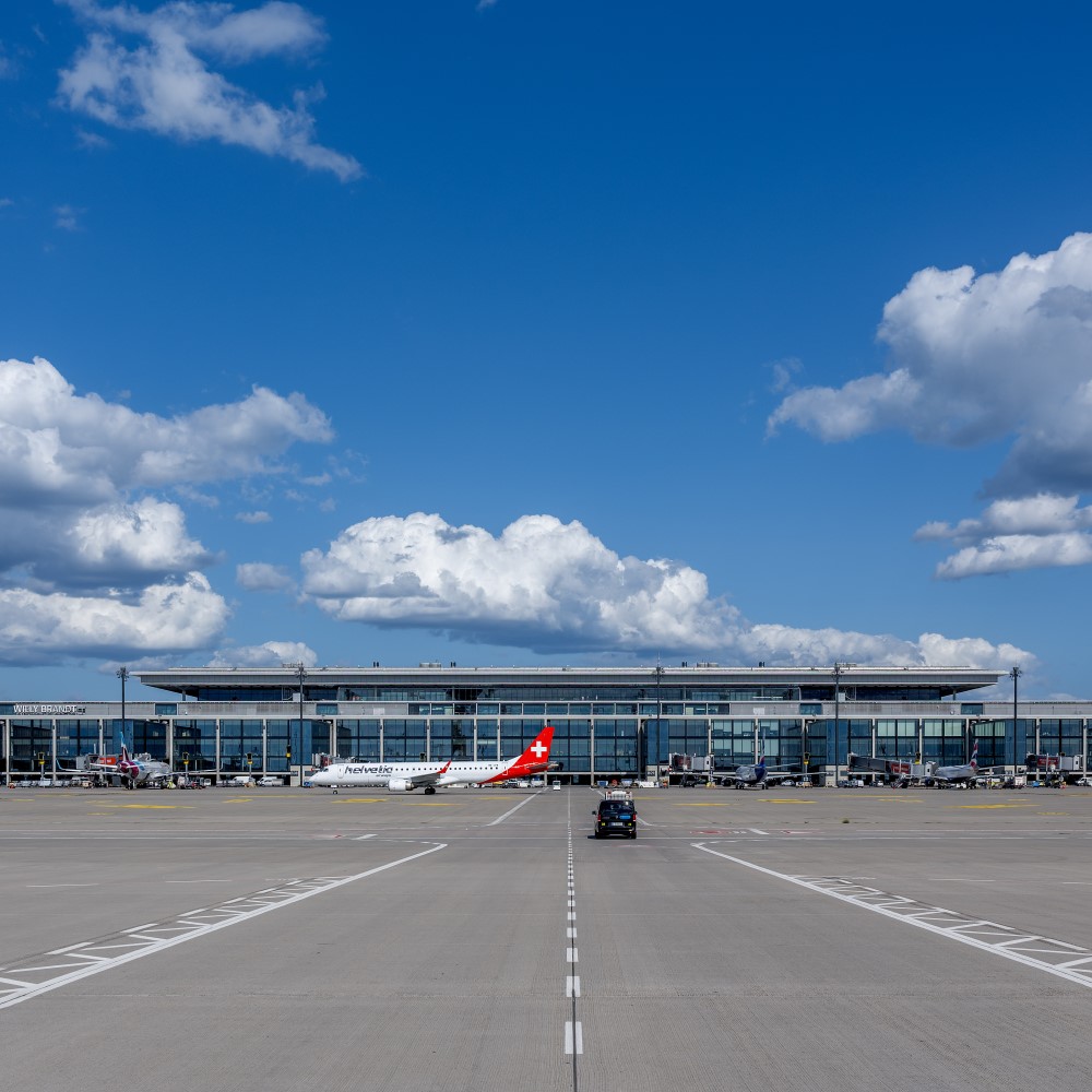 Vorfeld ©Anikka Bauer/ Flughafen Berlin Brandenburg GmbH