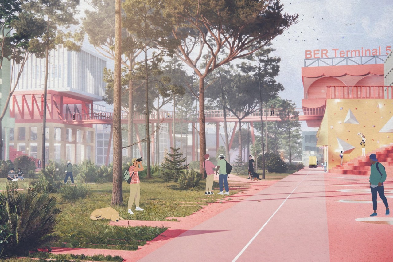 Visualisierung Quartier SXF 2.0 © FABRICations