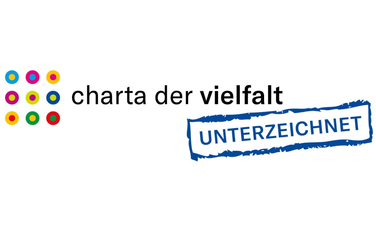 Logo für Unterzeichner der Charta der Vielfalt