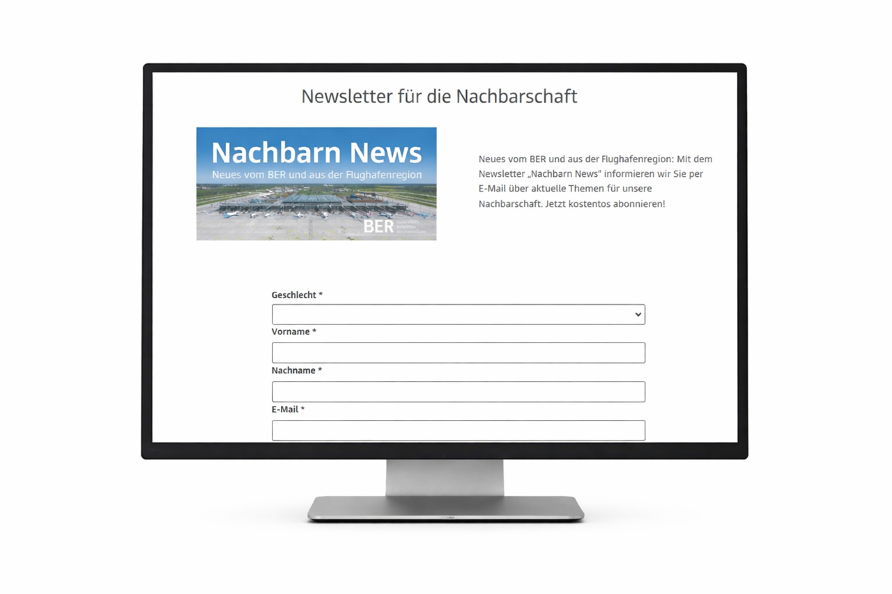 Anmeldung zum Newsletter