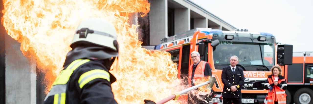 Neuer Ausbildungsberuf Werkfeuerwehrmann/-frau am BER