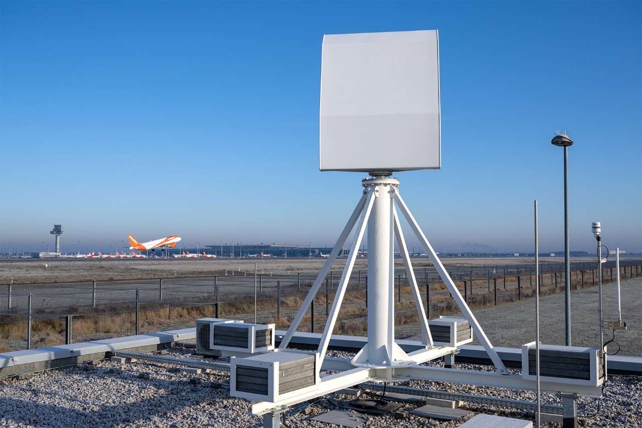 3D-Vogel-Radar © Günter Wicker / Flughafen Berlin Brandenburg