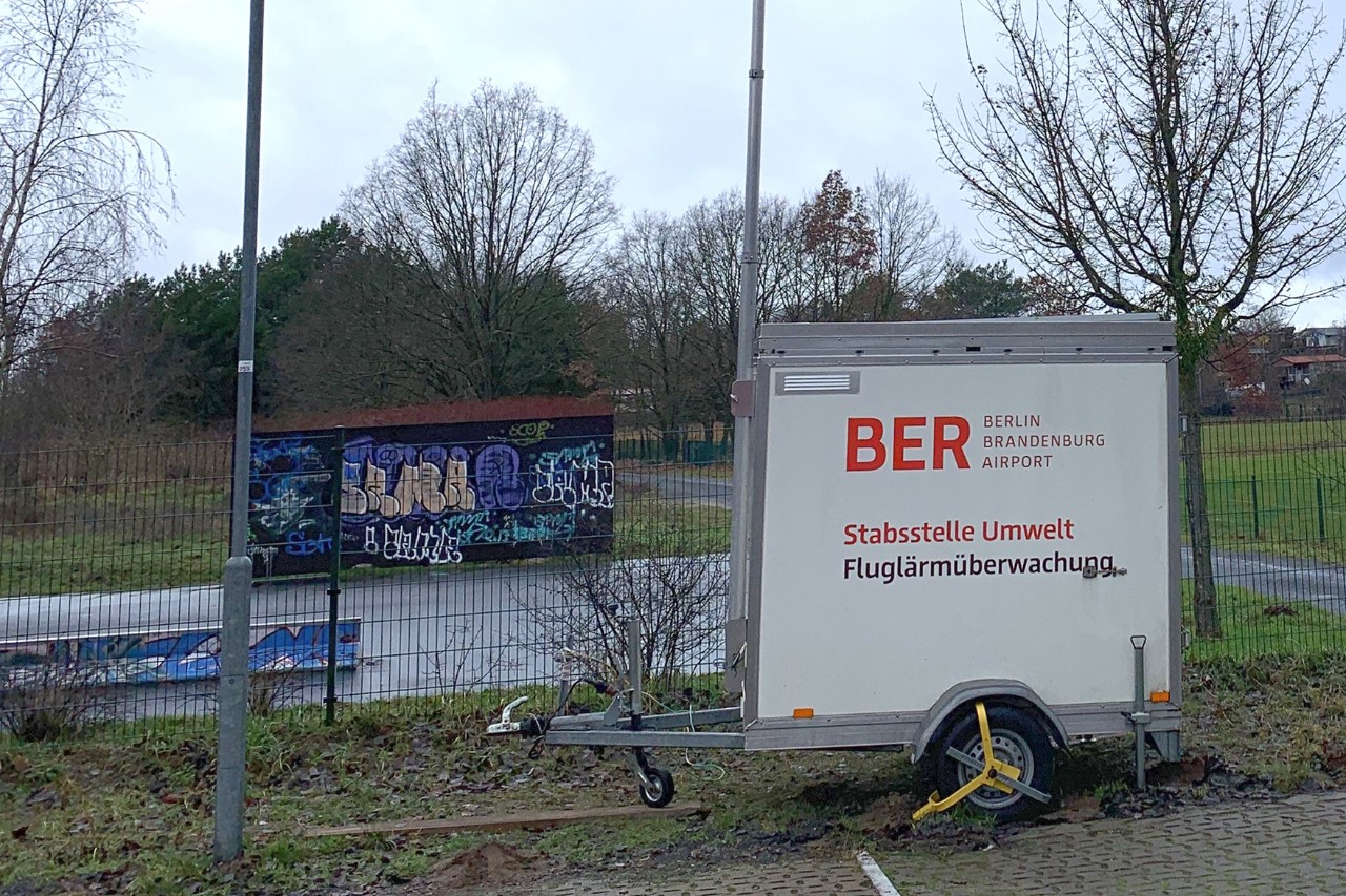 Mobile Messstelle in Caputh