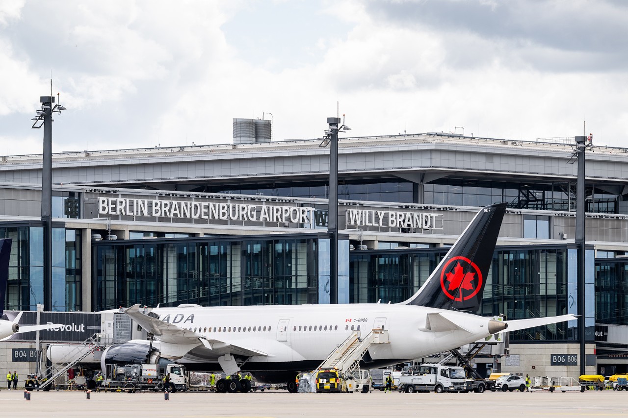 Ein Flugzeug der Fluggesellschaft Air Canada