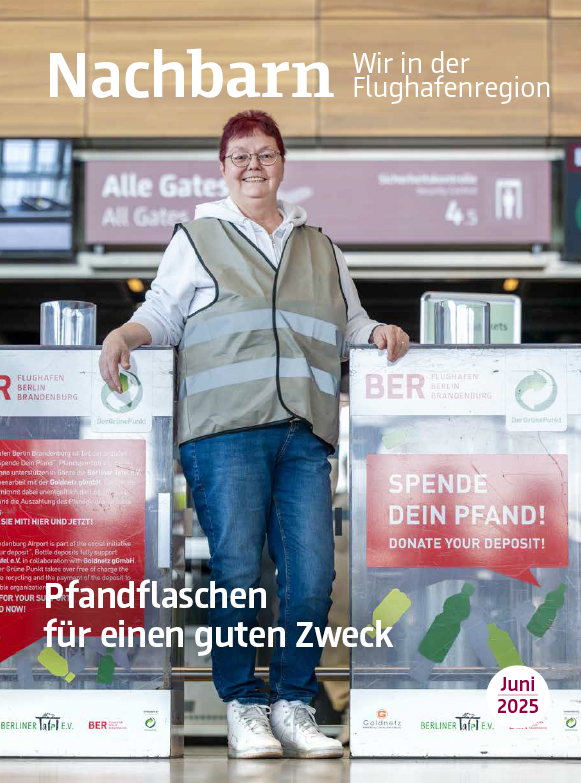 Spende dein Pfand © Flughafen Berlin Brandenburg GmbH