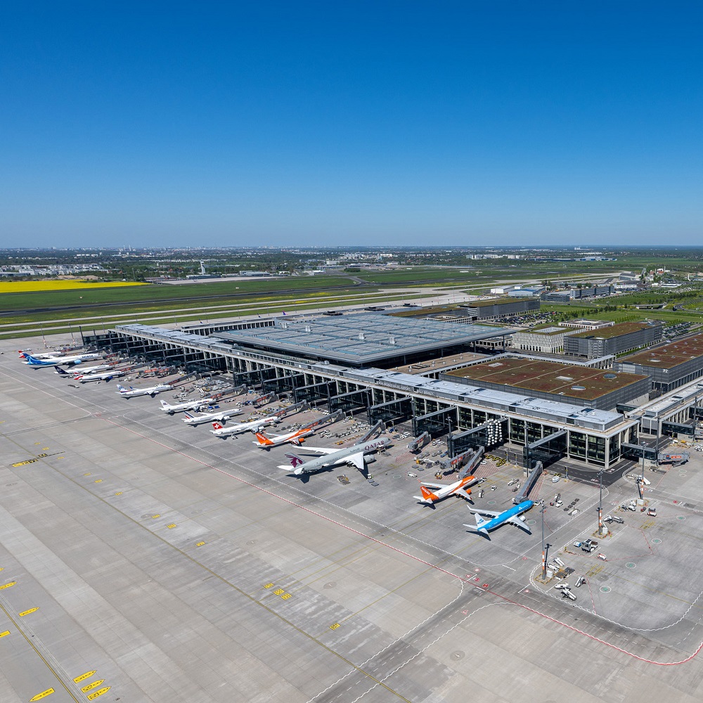 Aerial view © Guenter Wicker / Flughafen Berlin Brandenburg GmbH