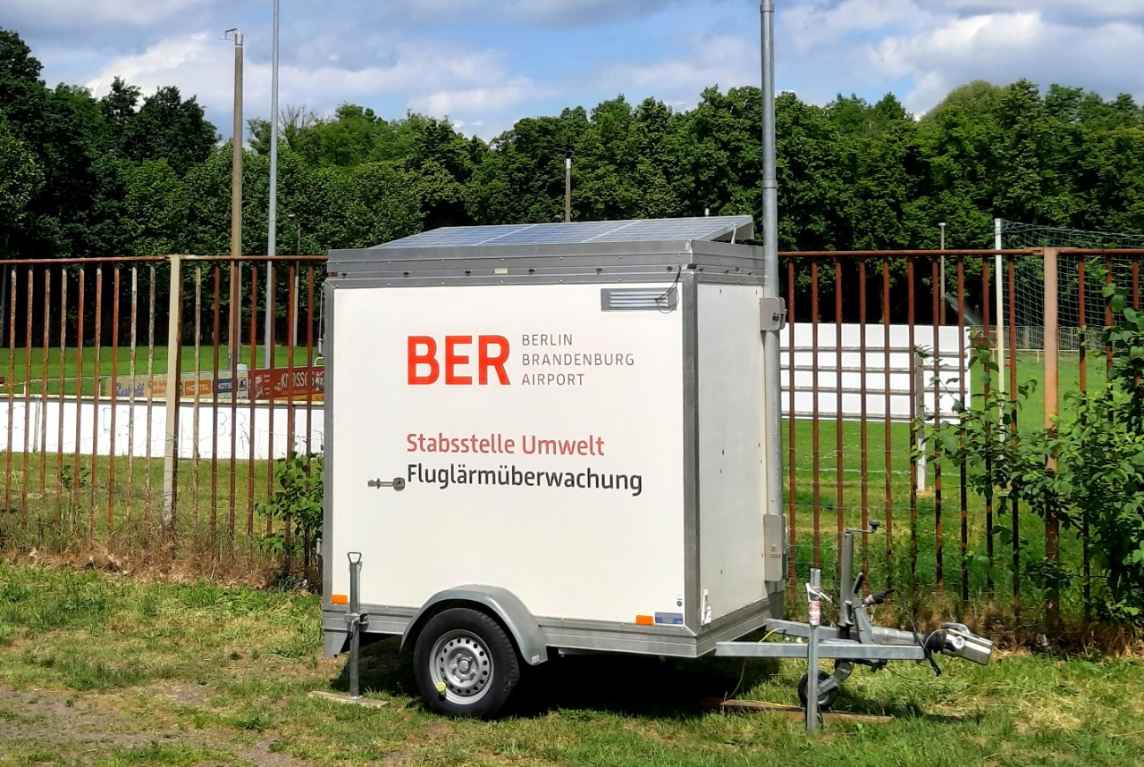 Mobile measuring station in Rangsdorf