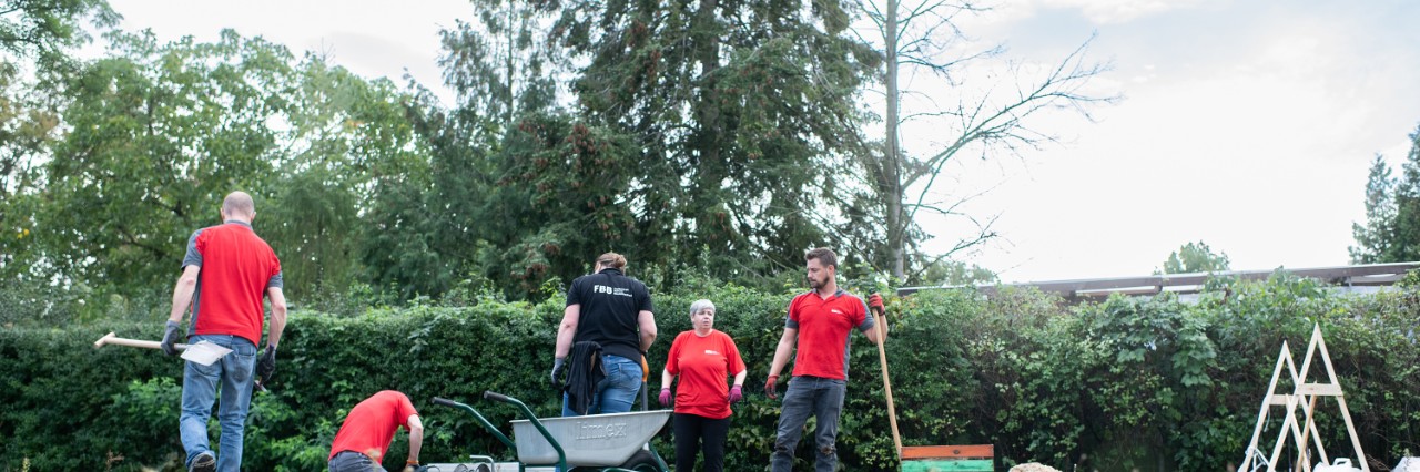 Corporate Volunteering im Jugendclub Eichwalde