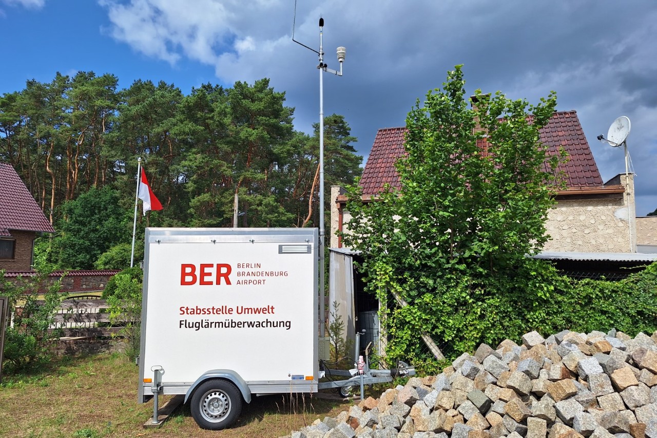 Mobile Messstelle in Wernsdorf