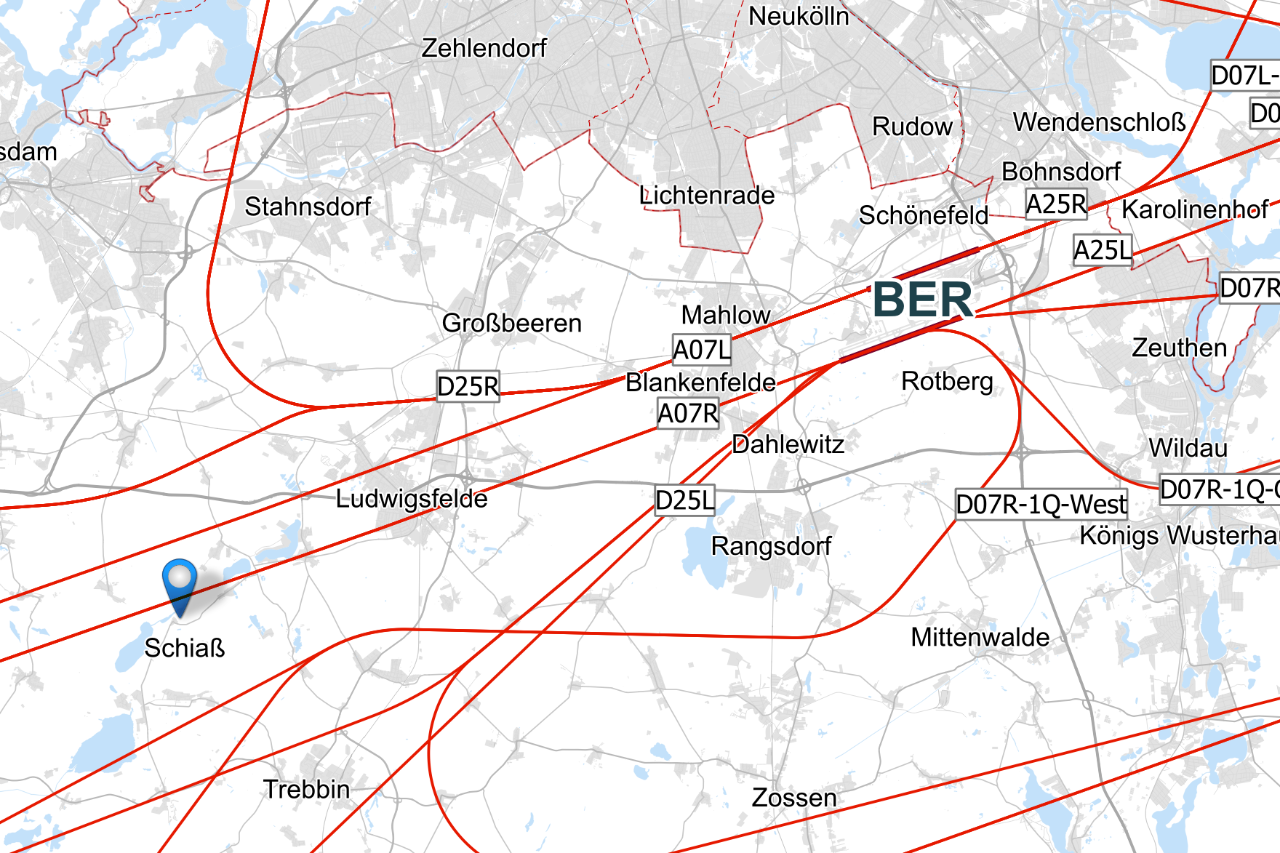 Flight Routes Schiaß