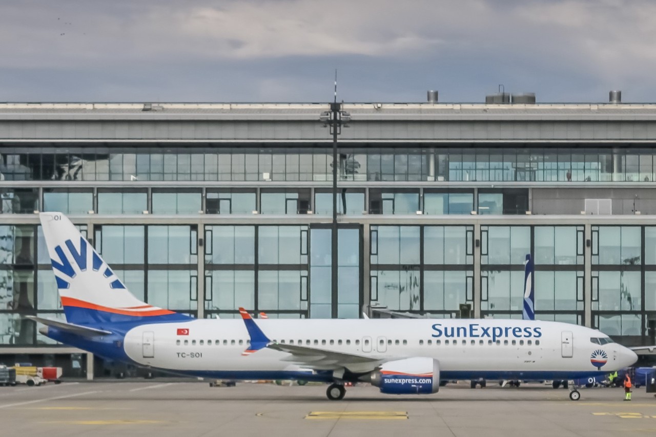 SunExpress aircraft at BER