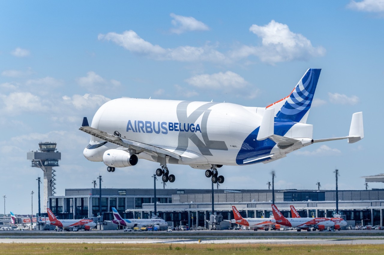 Airbus Beluga at the ILA