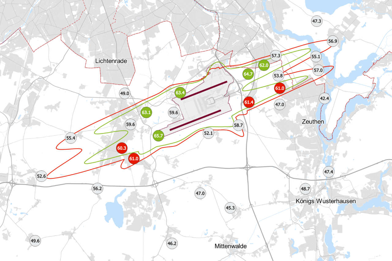 Map of protected areas