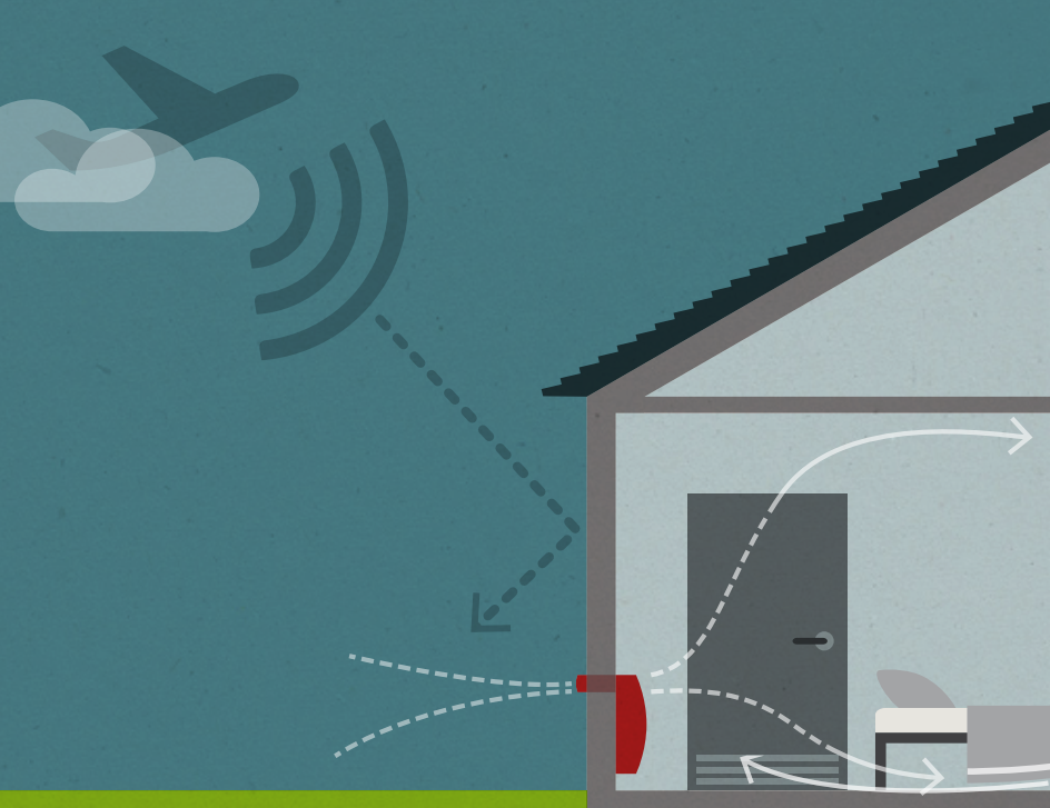 Graphic: Sound insulation ventilator